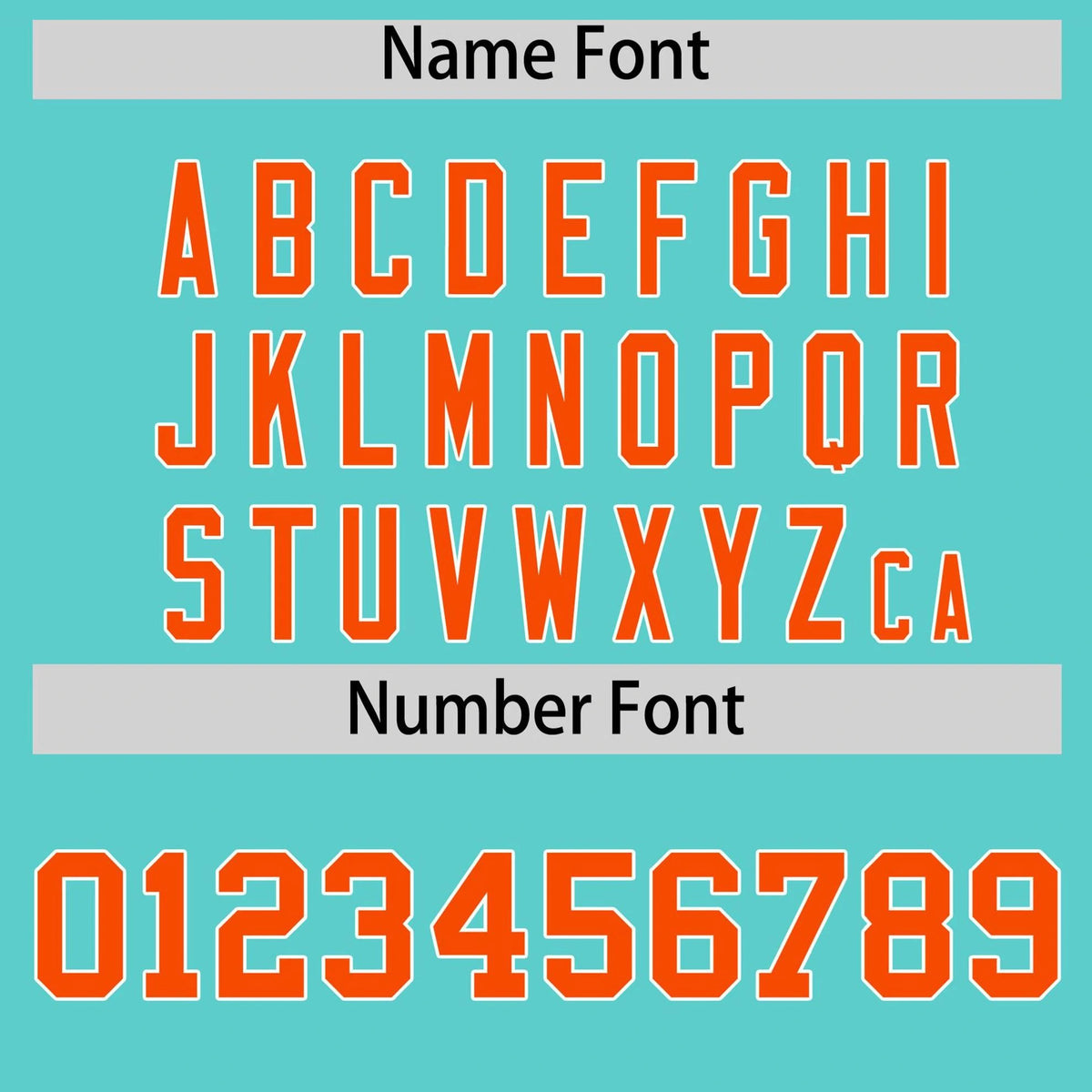 Custom Aqua Orange Gradient Side Personalized Star Pattern Authentic Baseball Jersey