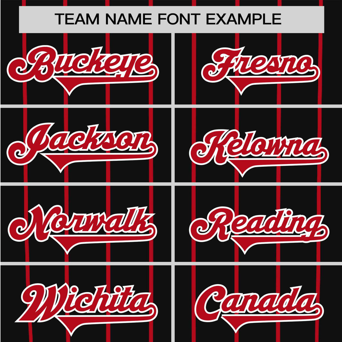 Custom Black Red Pinstripe Red-Black Authentic Raglan Sleeves Baseball Jersey