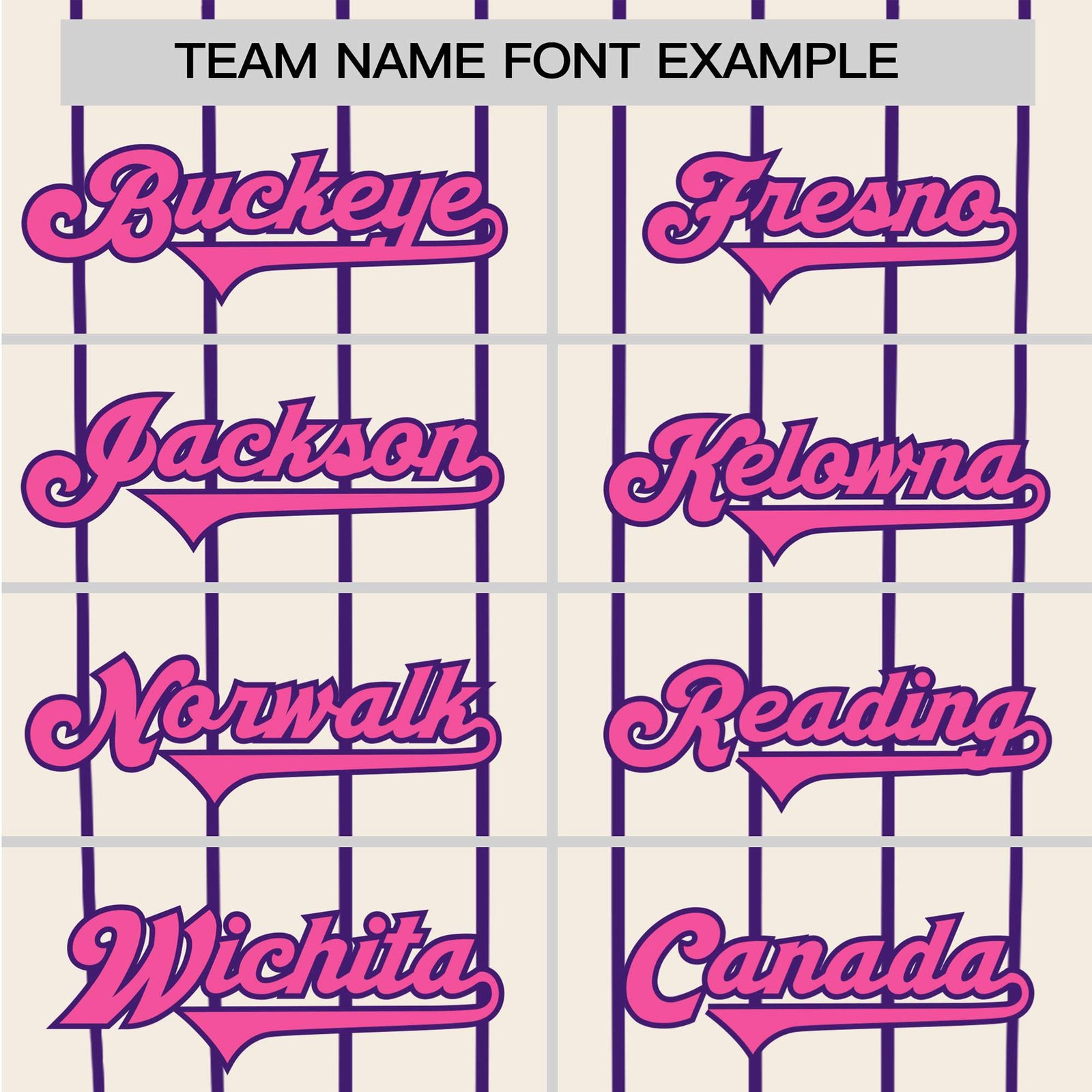 Custom Khaki Purple Pinstripe Authentic Raglan Sleeves Baseball Jersey