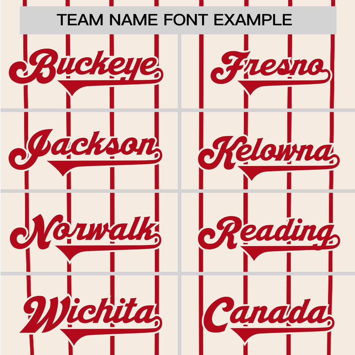 Custom Cream Red Pinstripe Red-Cream Authentic Raglan Sleeves Baseball Jersey