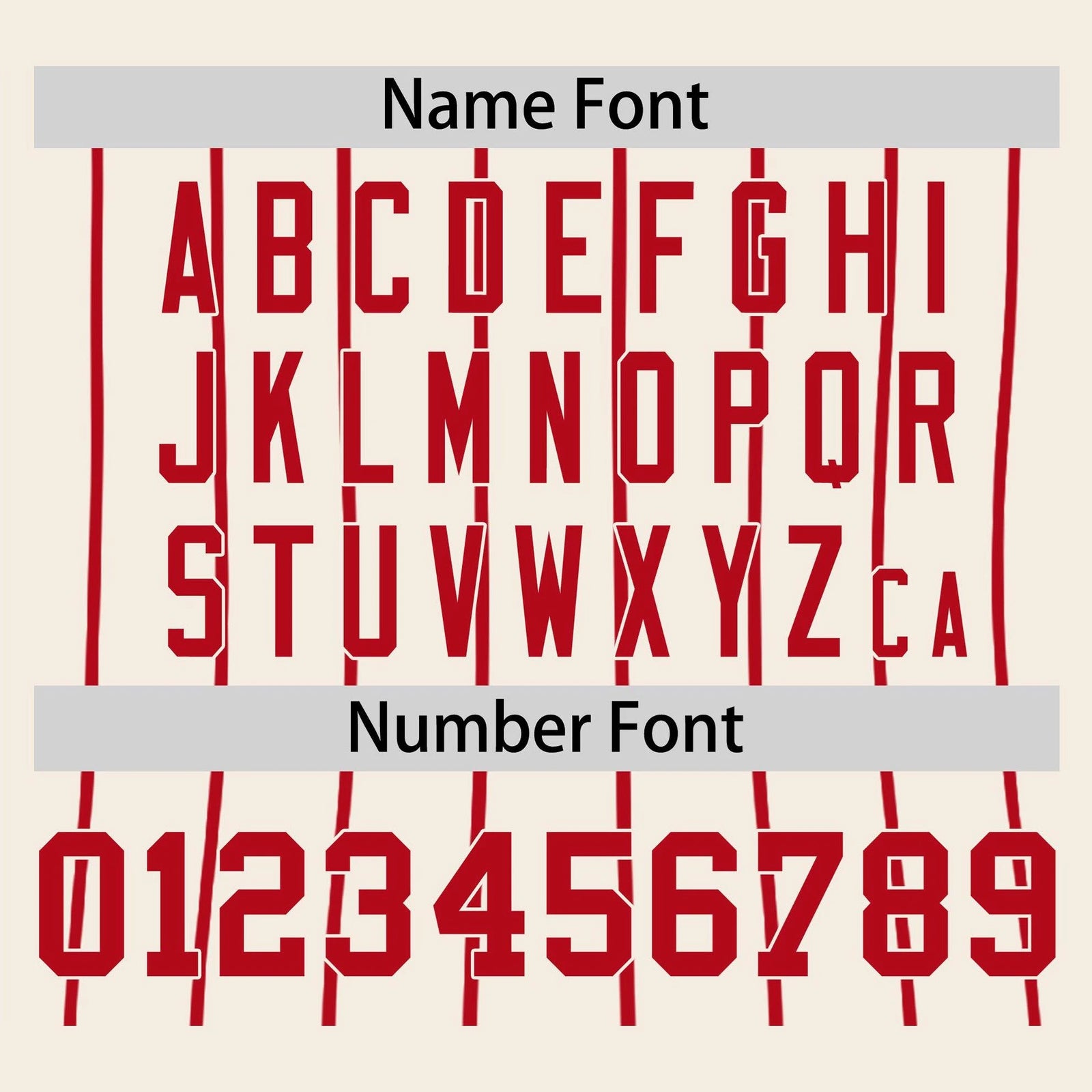 Custom Cream Red Pinstripe Red-Cream Authentic Raglan Sleeves Baseball Jersey