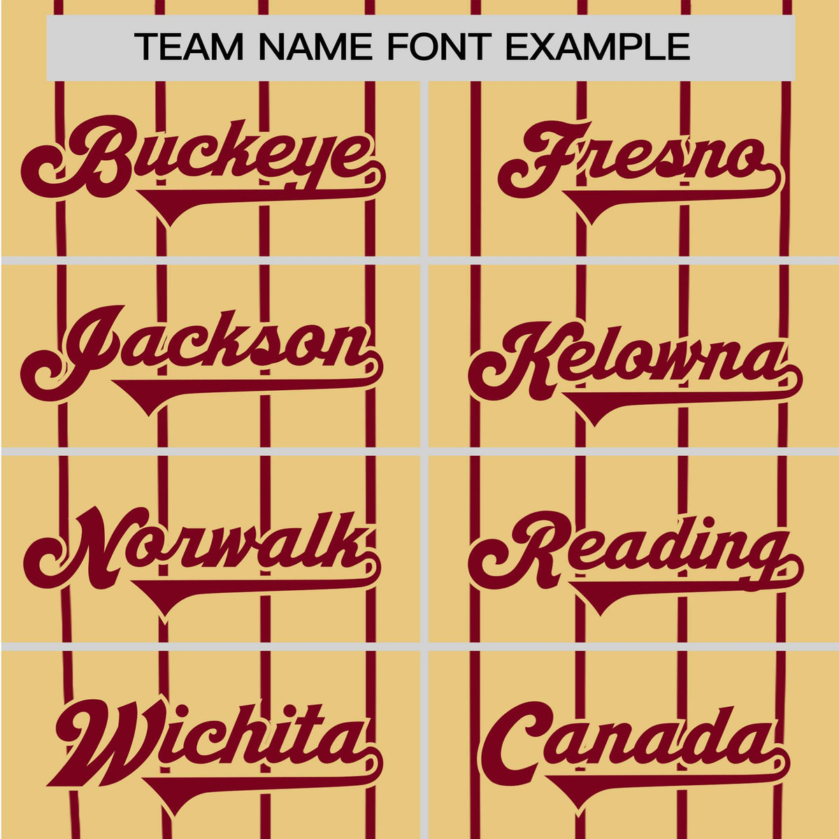 Custom Khaki Crimson Pinstripe Authentic Raglan Sleeves Baseball Jersey