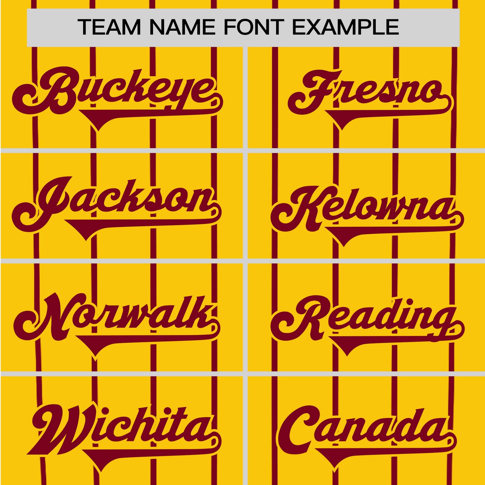 Custom Gold Crimson Pinstripe Gold Crimson Authentic Raglan Sleeves Baseball Jersey