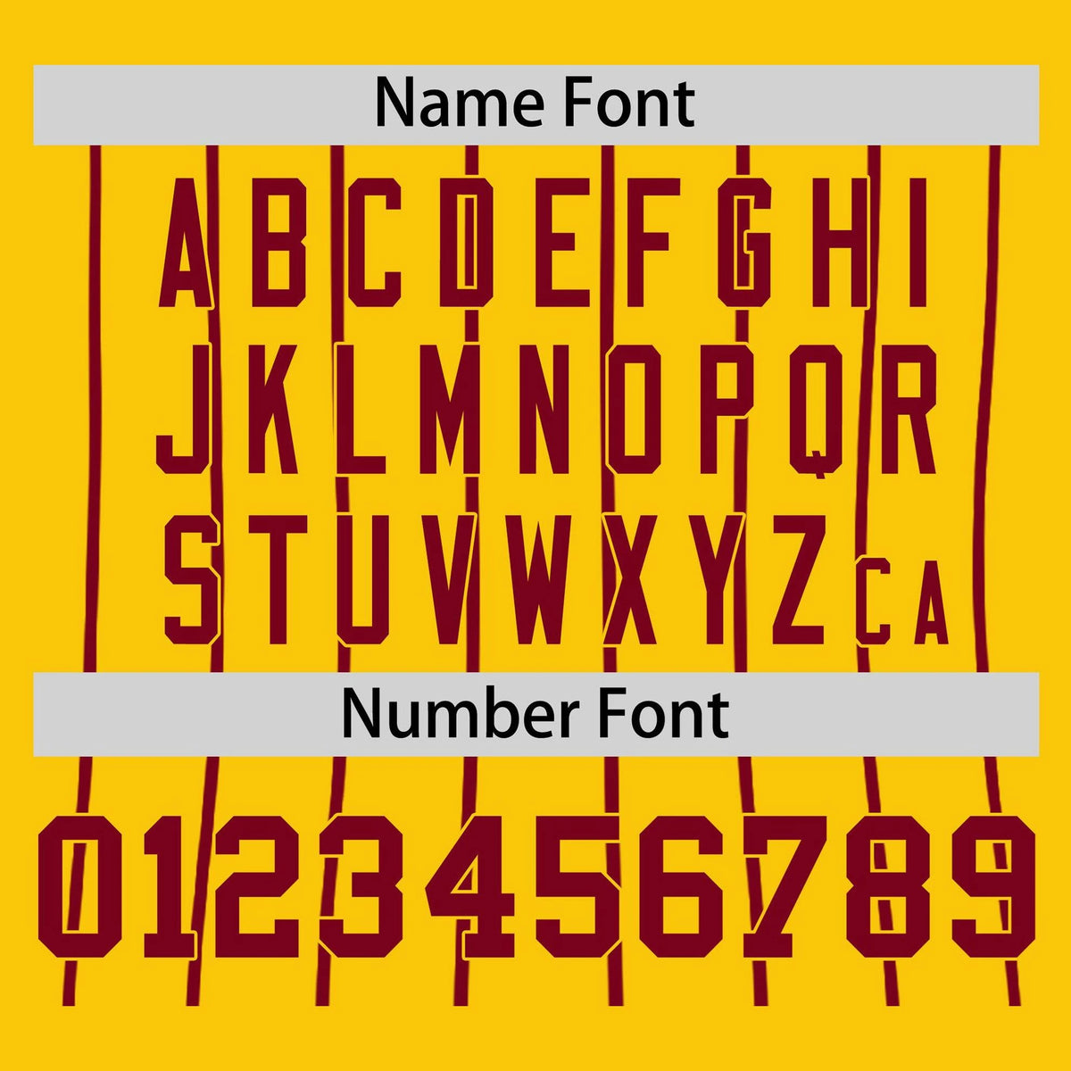 Custom Gold Crimson Pinstripe Gold Crimson Authentic Raglan Sleeves Baseball Jersey