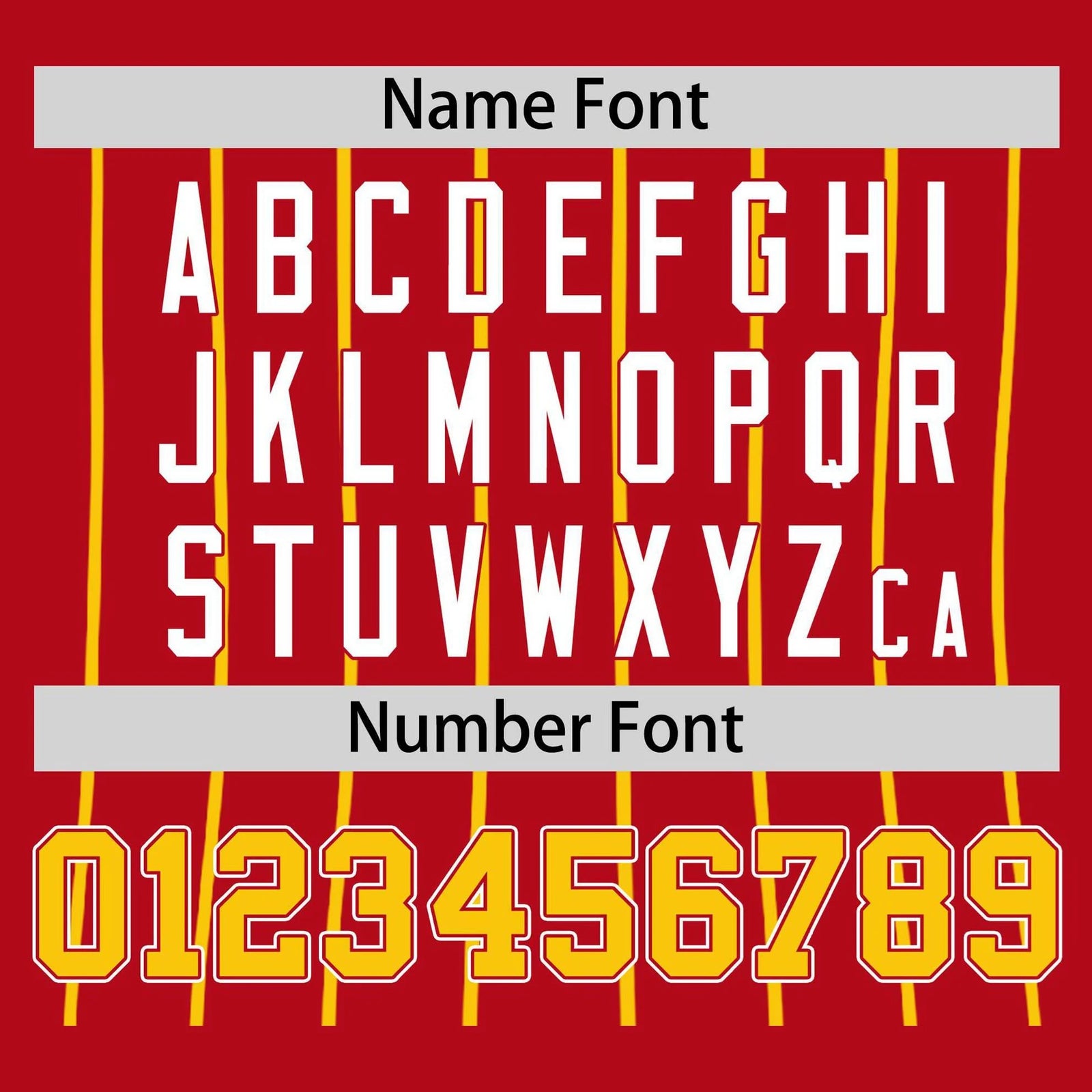 Custom Red Gold Pinstripe Authentic Raglan Sleeves Baseball Jersey