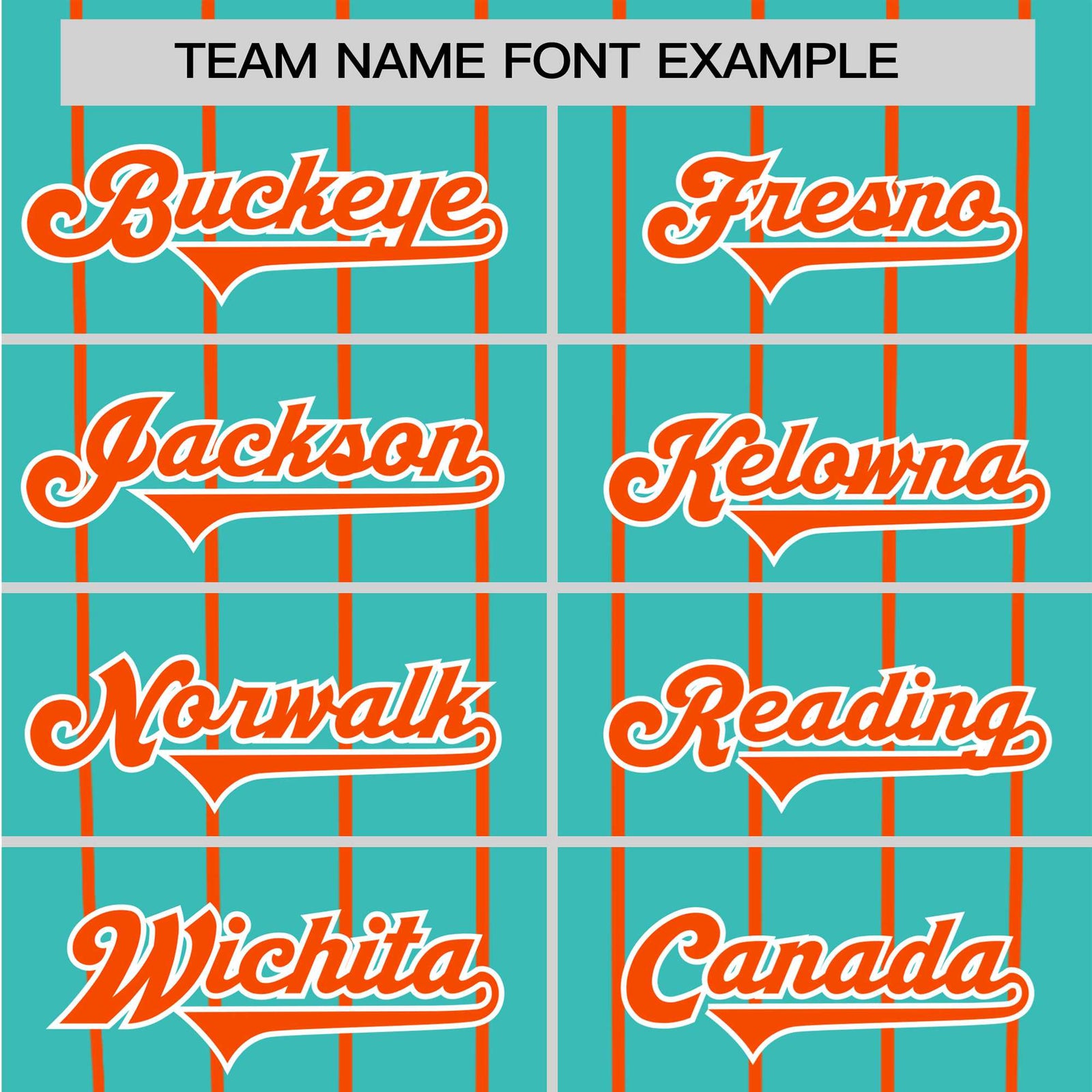 Custom Bright Green-Orange Pinstripe Authentic Raglan Sleeves Baseball Jersey