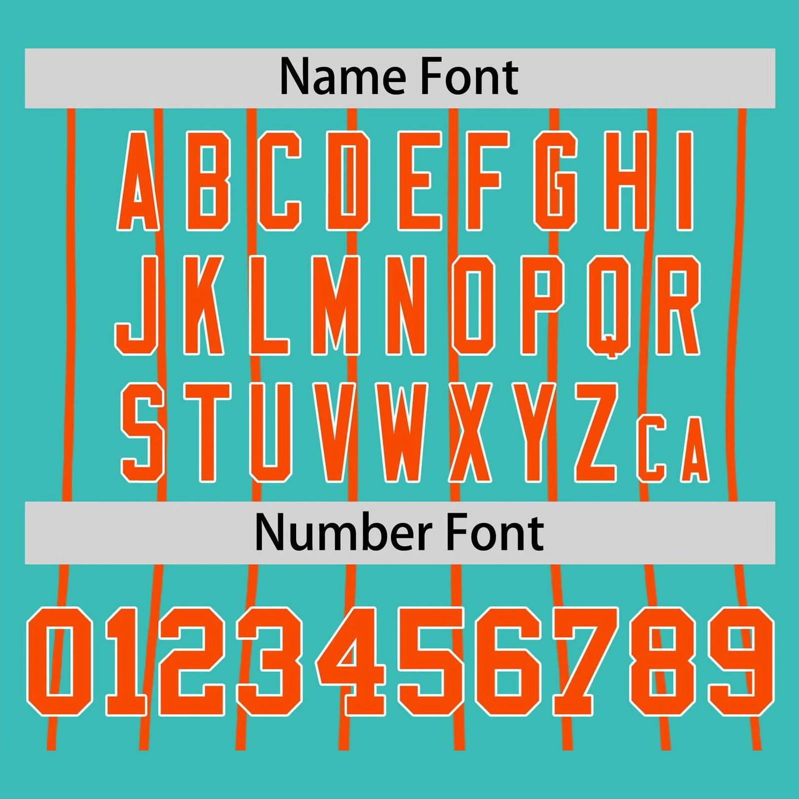 Custom Bright Green-Orange Pinstripe Authentic Raglan Sleeves Baseball Jersey