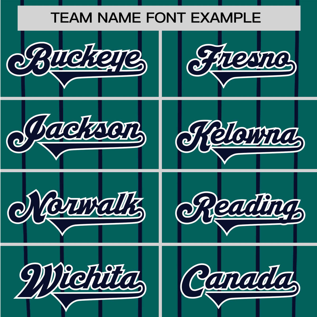 Custom Aqua Navy Pinstripe Authentic Raglan Sleeves Baseball Jersey