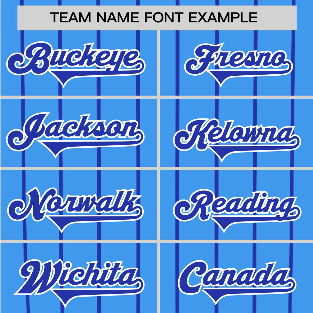 Custom Powder Blue-Royal Blue Pinstripe Authentic Raglan Sleeves Baseball Jersey