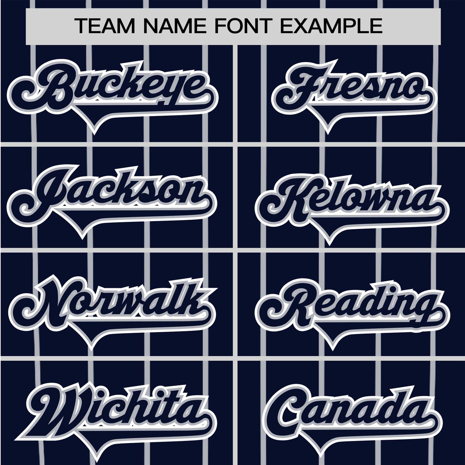 Custom Navy Gray Pinstripe Gray-Navy Authentic Raglan Sleeves Baseball Jersey