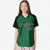 Custom Kelly Green Black Pinstripe Authentic Raglan Sleeves Baseball Jersey