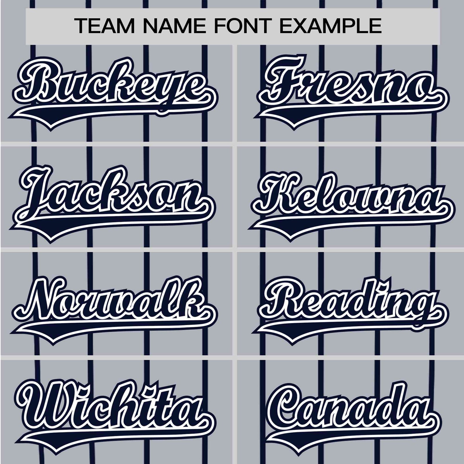 Custom Gray Navy Pinstripe Navy-Gray Authentic Raglan Sleeves Baseball Jersey