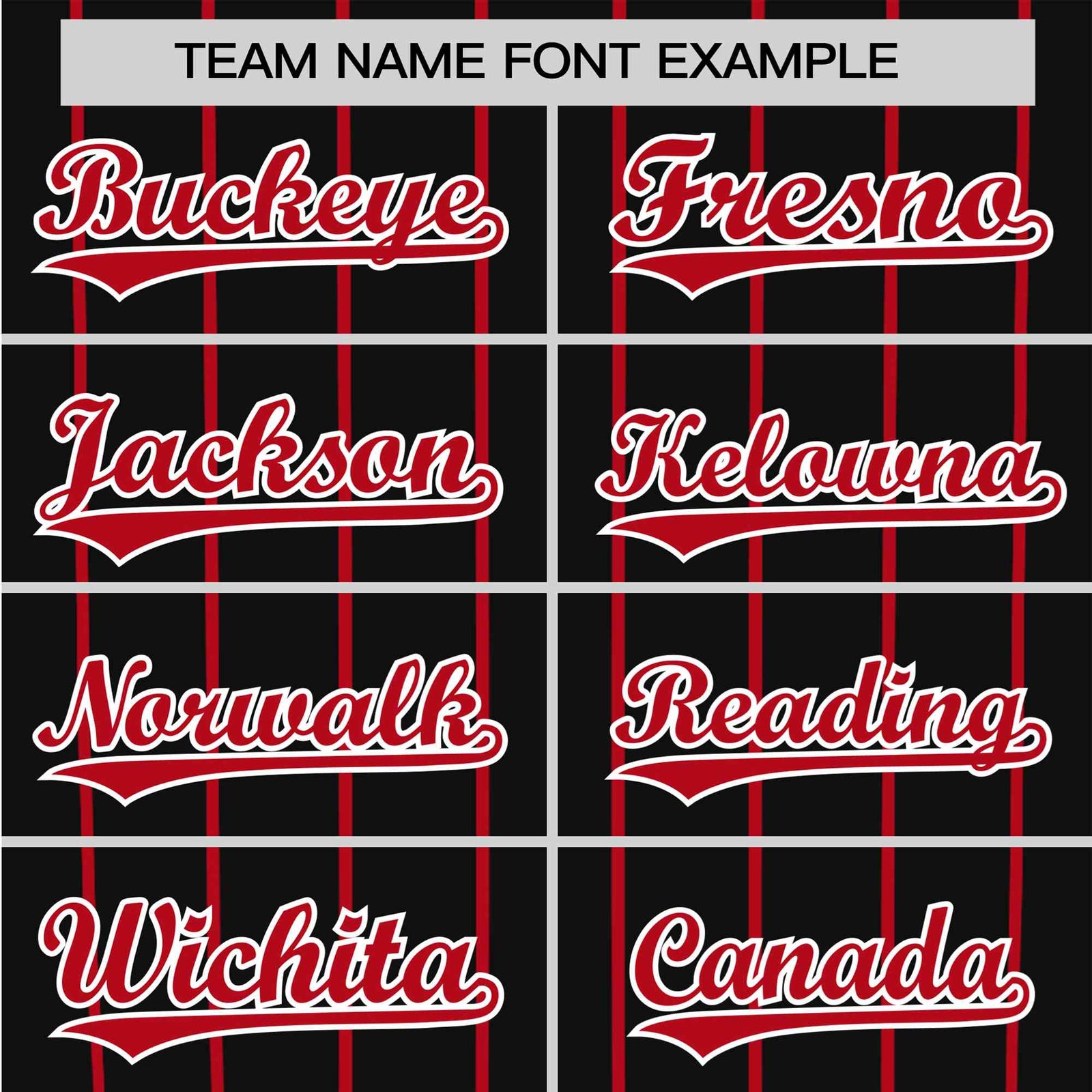 Custom Black Red Pinstripe Red-Black Authentic Raglan Sleeves Baseball Jersey