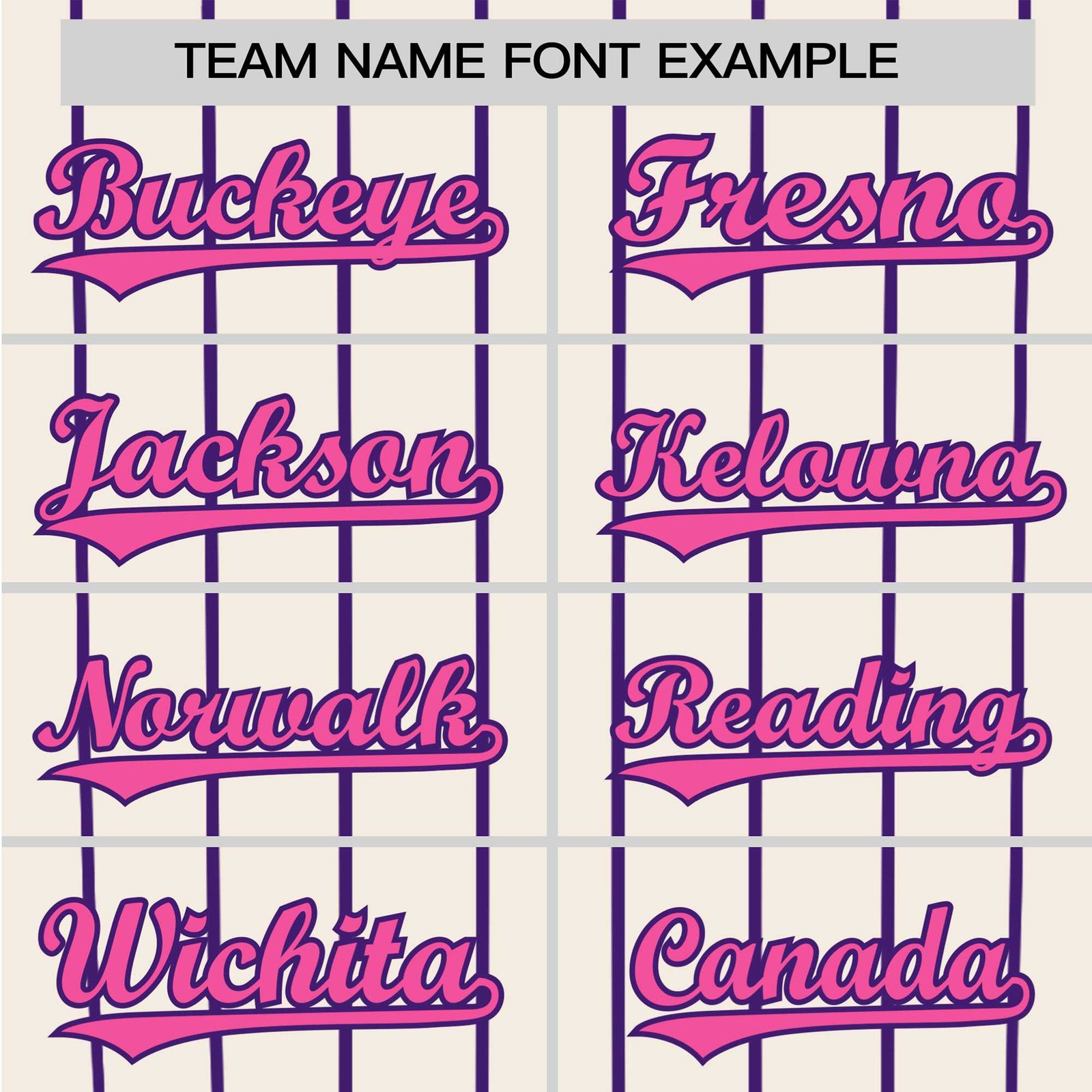 Custom Khaki Purple Pinstripe Authentic Raglan Sleeves Baseball Jersey