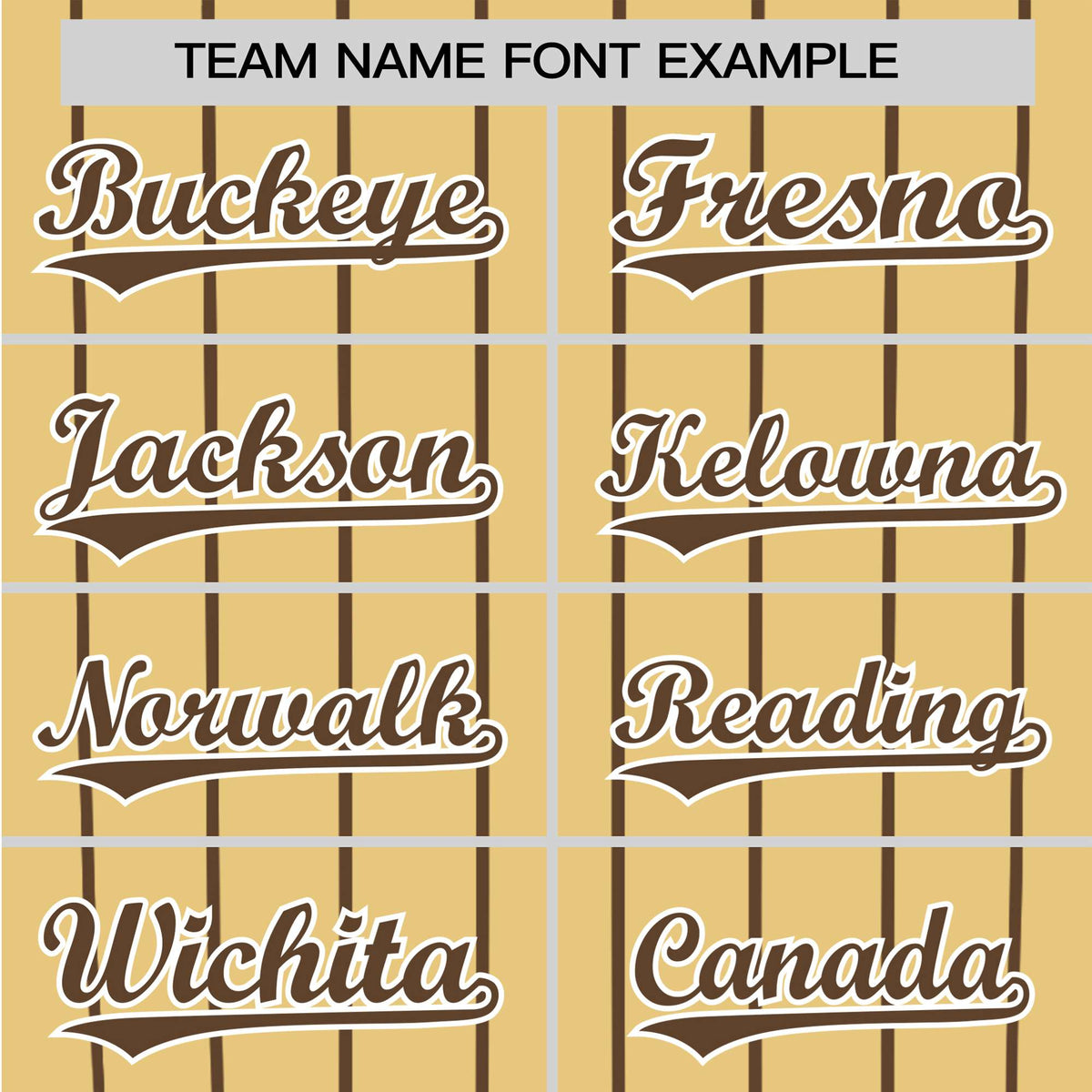 Custom Khaki-Light Brown Pinstripe Authentic Raglan Sleeves Baseball Jersey