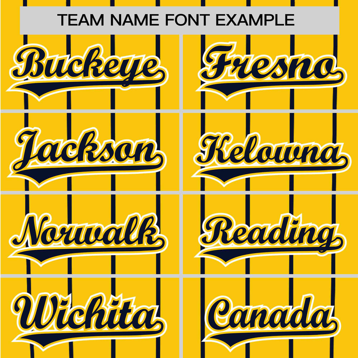 Custom Gold Navy Pinstripe Navy Gold Authentic Raglan Sleeves Baseball Jersey