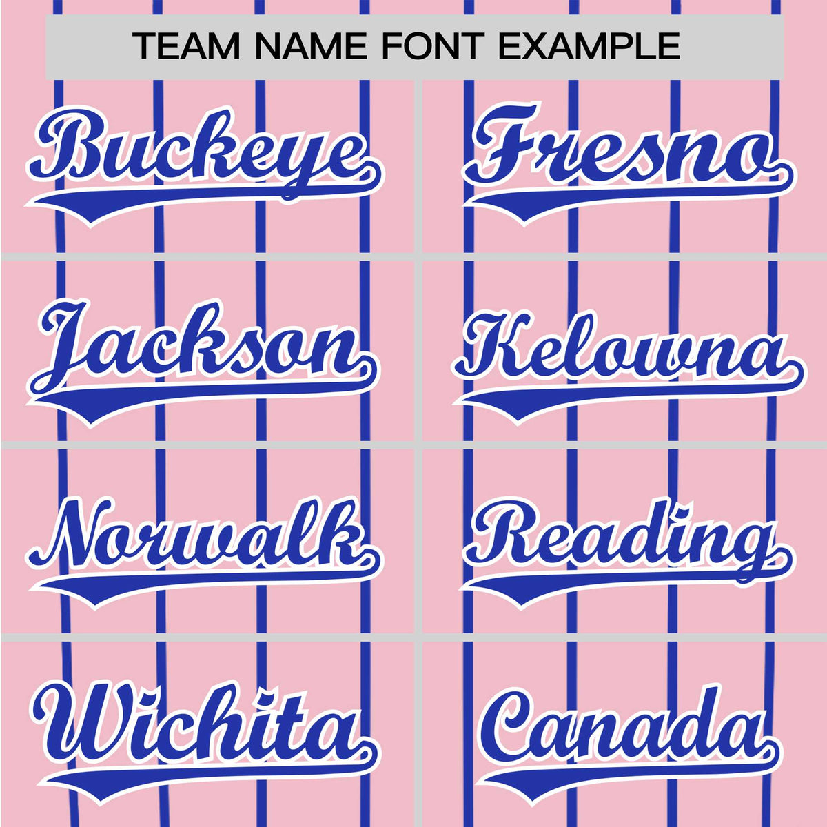 Custom Pink-Royal Blue Pinstripe Authentic Raglan Sleeves Baseball Jersey