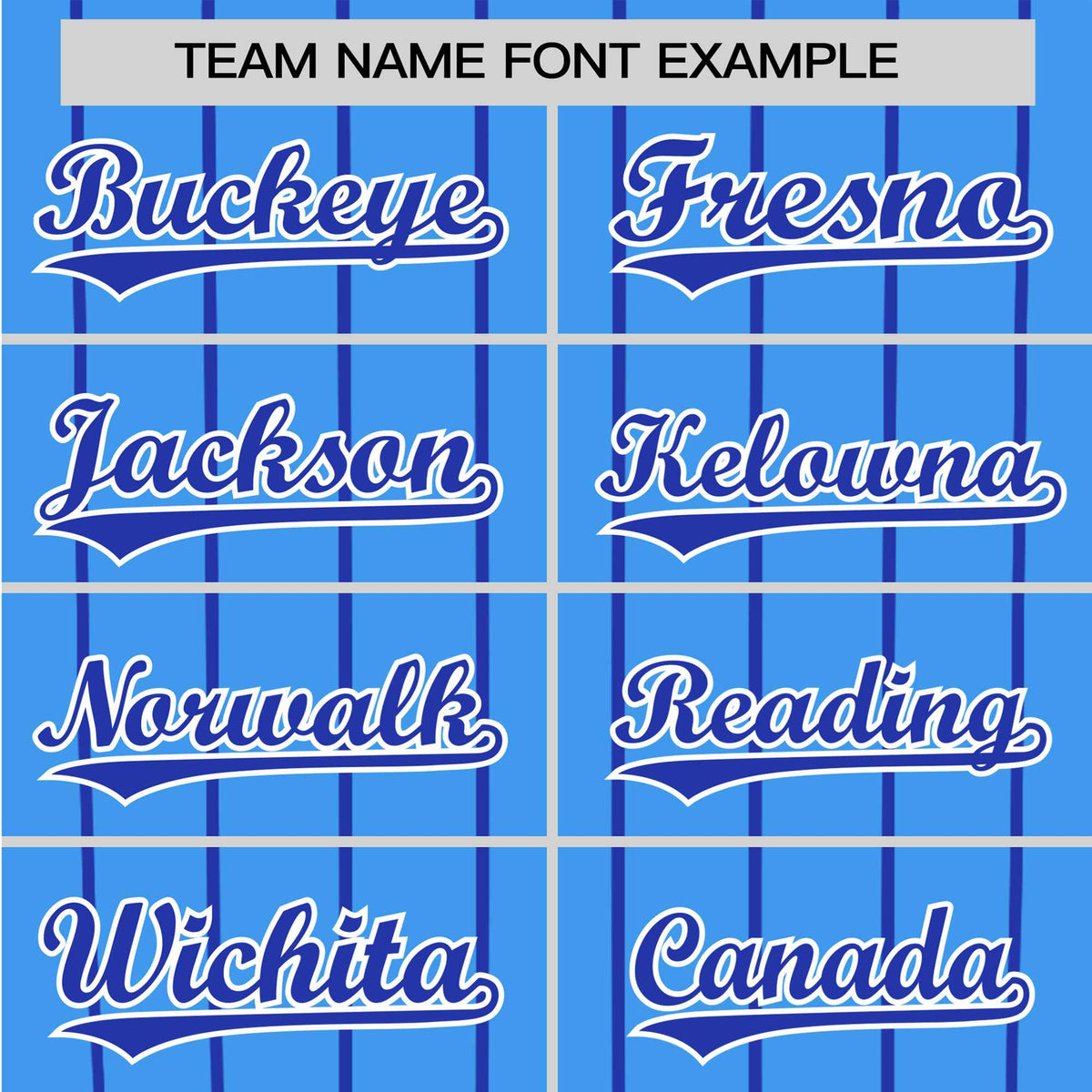 Custom Powder Blue-Royal Blue Pinstripe Authentic Raglan Sleeves Baseball Jersey