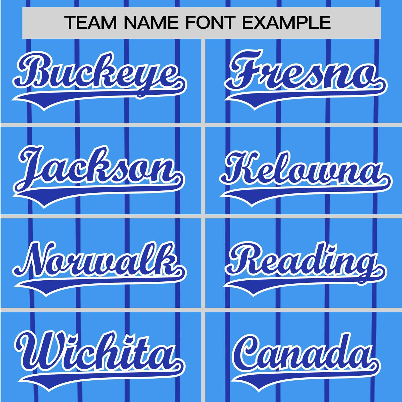 Custom Powder Blue-Royal Blue Pinstripe Authentic Raglan Sleeves Baseball Jersey