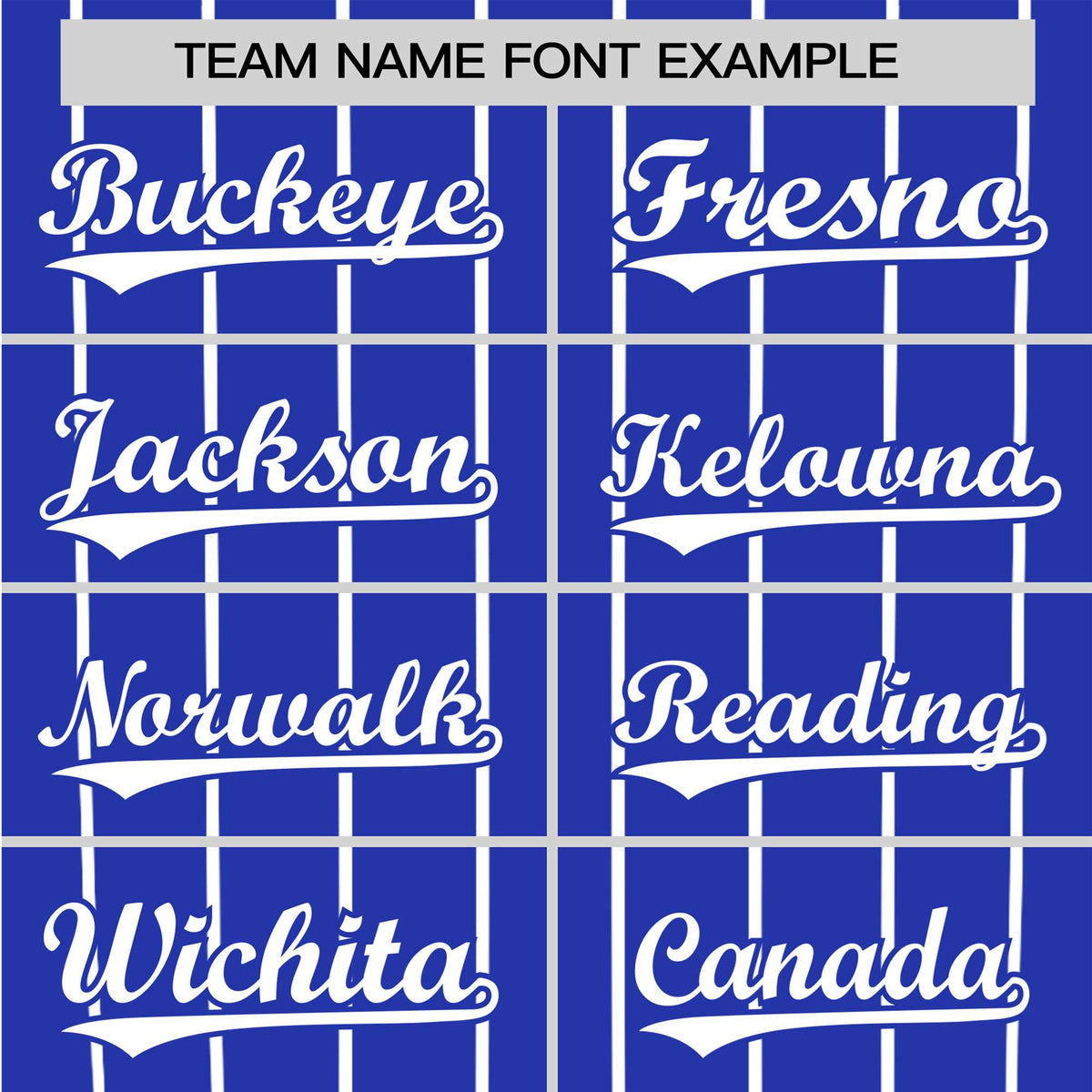 Custom Royal Blue-White Pinstripe Authentic Raglan Sleeves Baseball Jersey