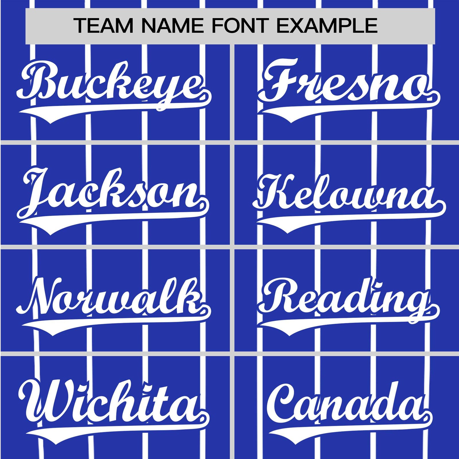 Custom Royal Blue-White Pinstripe Authentic Raglan Sleeves Baseball Jersey