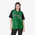 Custom Kelly Green Black Pinstripe Authentic Raglan Sleeves Baseball Jersey