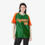 Custom Kelly Green Orange Pinstripe Authentic Raglan Sleeves Baseball Jersey