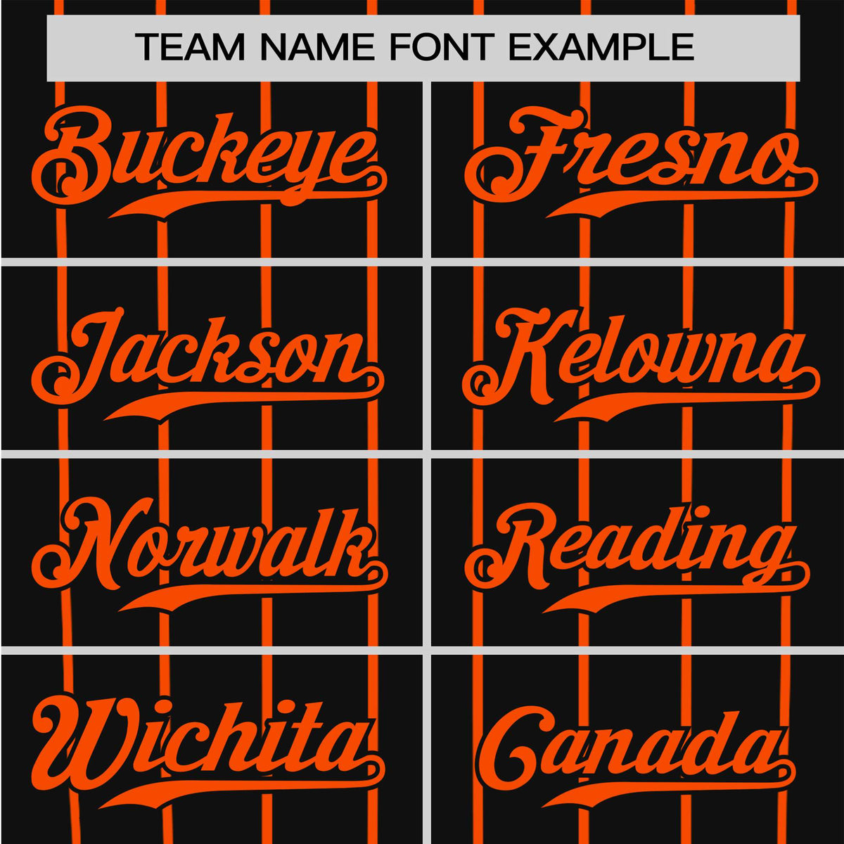 Custom Black Orange Pinstripe Orange-Black Authentic Raglan Sleeves Baseball Jersey