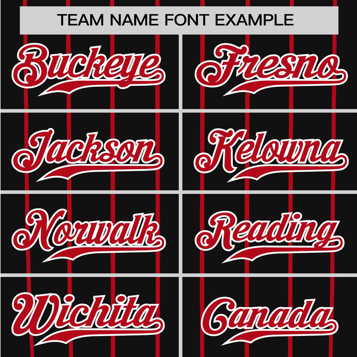 Custom Black Red Pinstripe Red-Black Authentic Raglan Sleeves Baseball Jersey