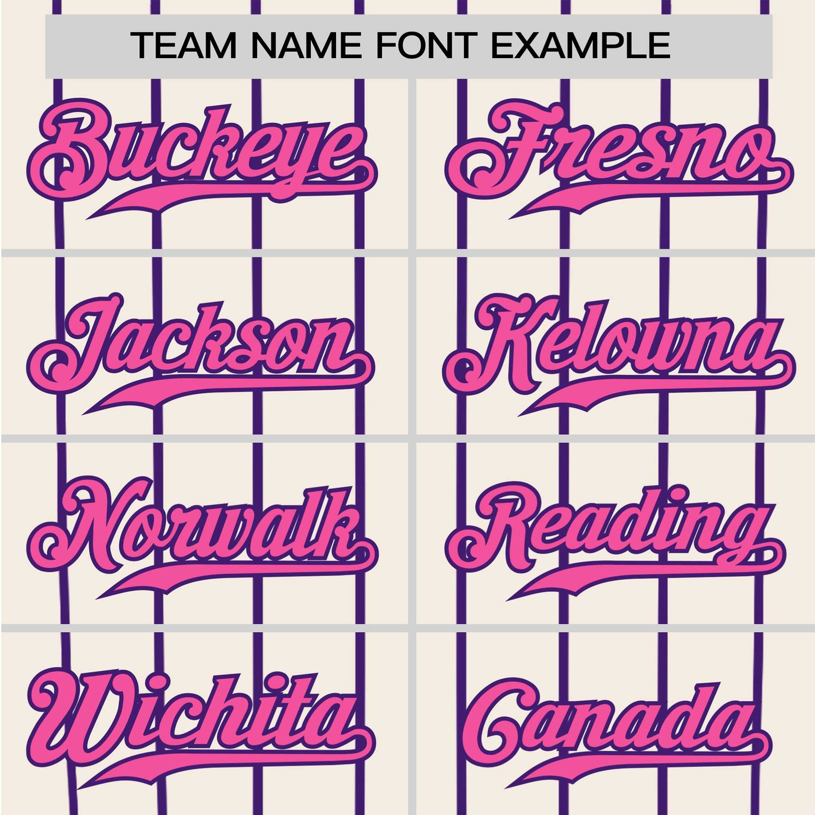 Custom Khaki Purple Pinstripe Authentic Raglan Sleeves Baseball Jersey