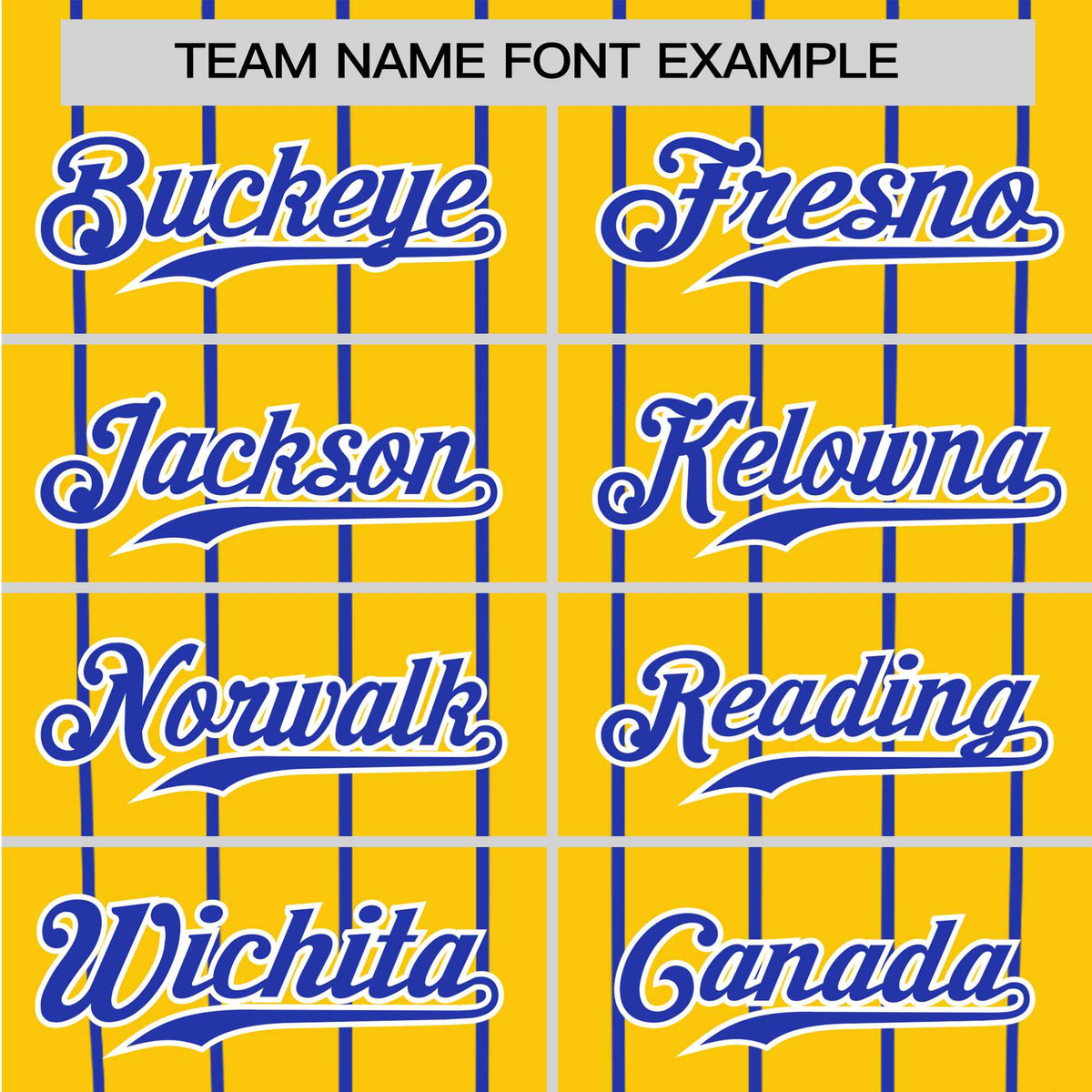 Custom Gold-Royal Blue Pinstripe Authentic Raglan Sleeves Baseball Jersey