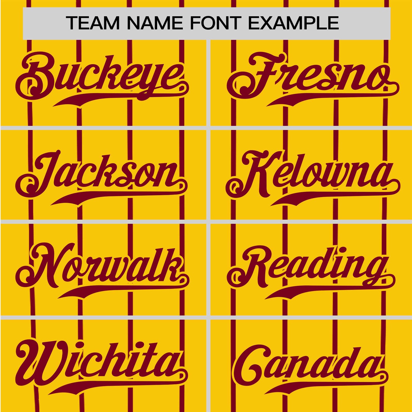 Custom Gold Crimson Pinstripe Gold Crimson Authentic Raglan Sleeves Baseball Jersey