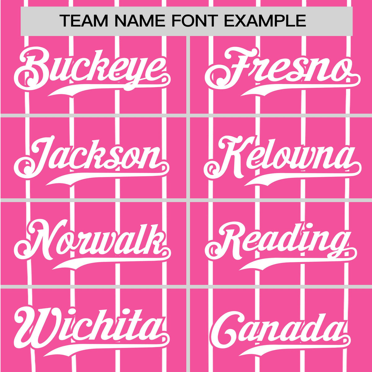 Custom Pink White Pinstripe White-Pink Authentic Raglan Sleeves Baseball Jersey