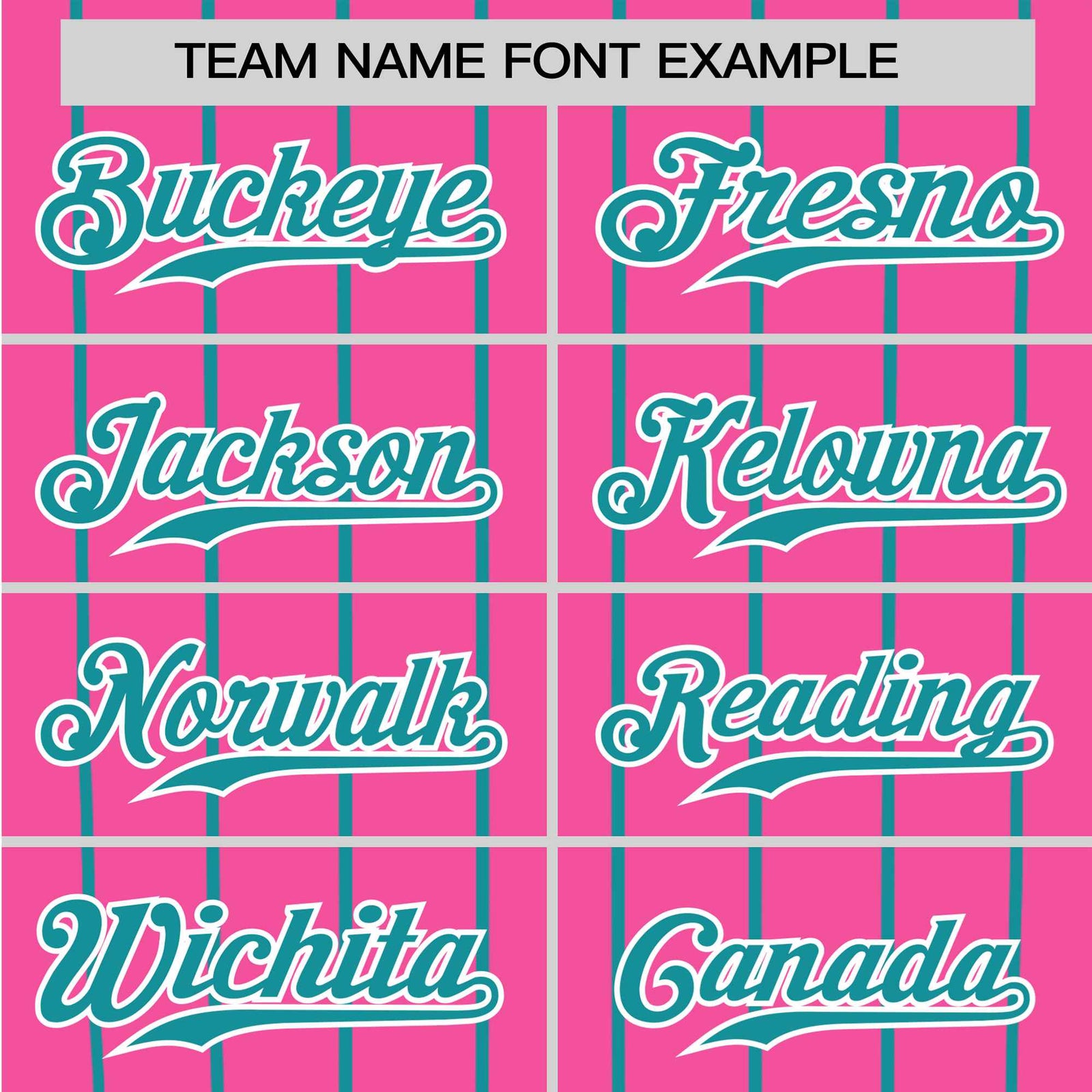 Custom Pink Aqua Pinstripe Aqua-Pink Authentic Raglan Sleeves Baseball Jersey