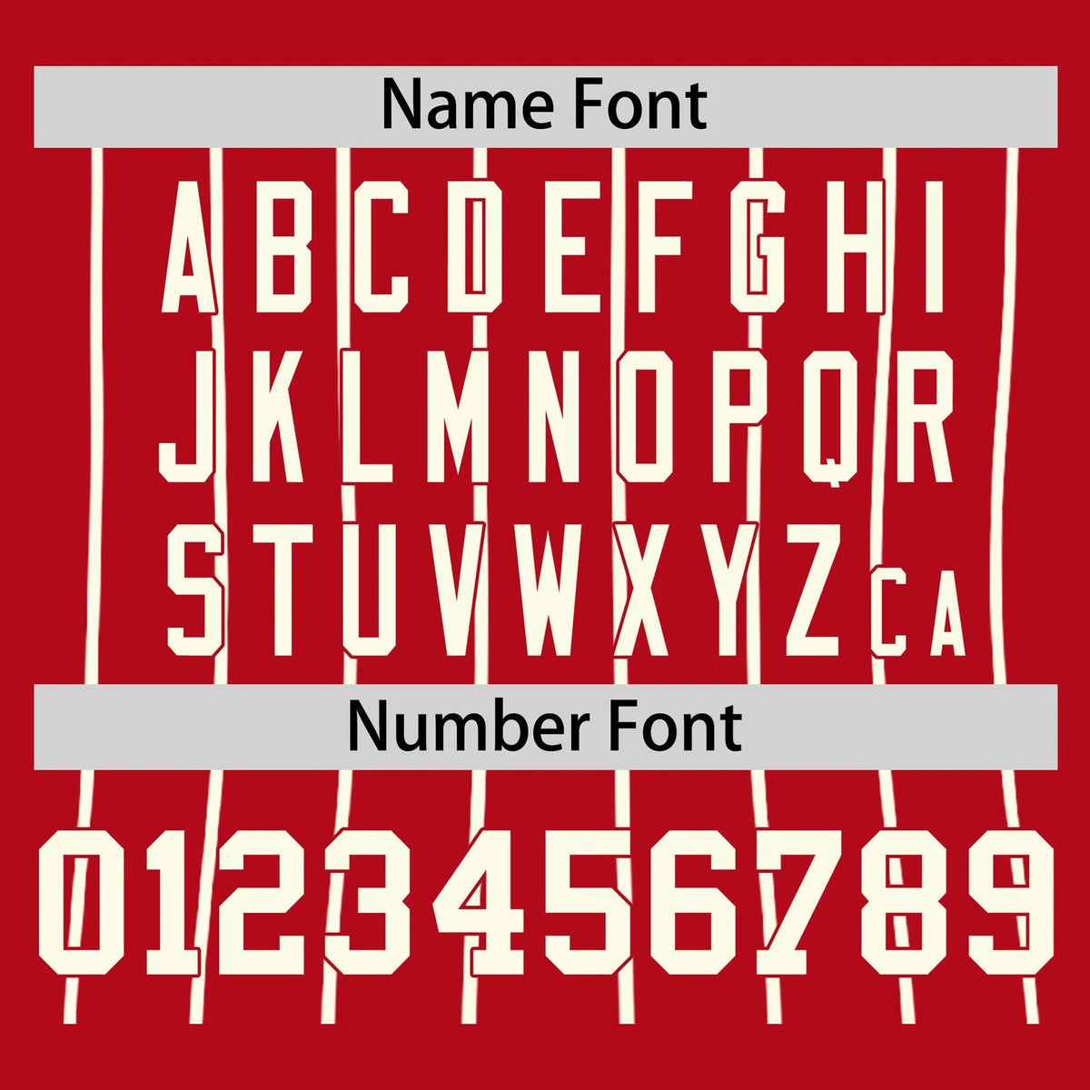 Custom Red Cream Pinstripe Cream-Red Authentic Raglan Sleeves Baseball Jersey