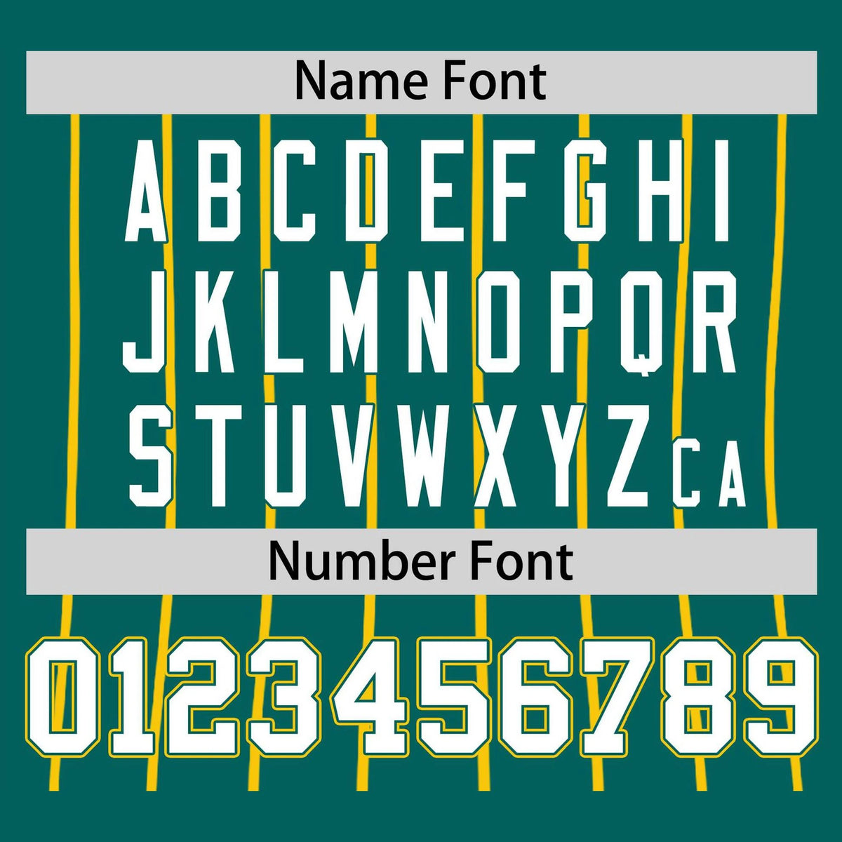 Custom Aqua Gold Pinstripe Authentic Raglan Sleeves Baseball Jersey