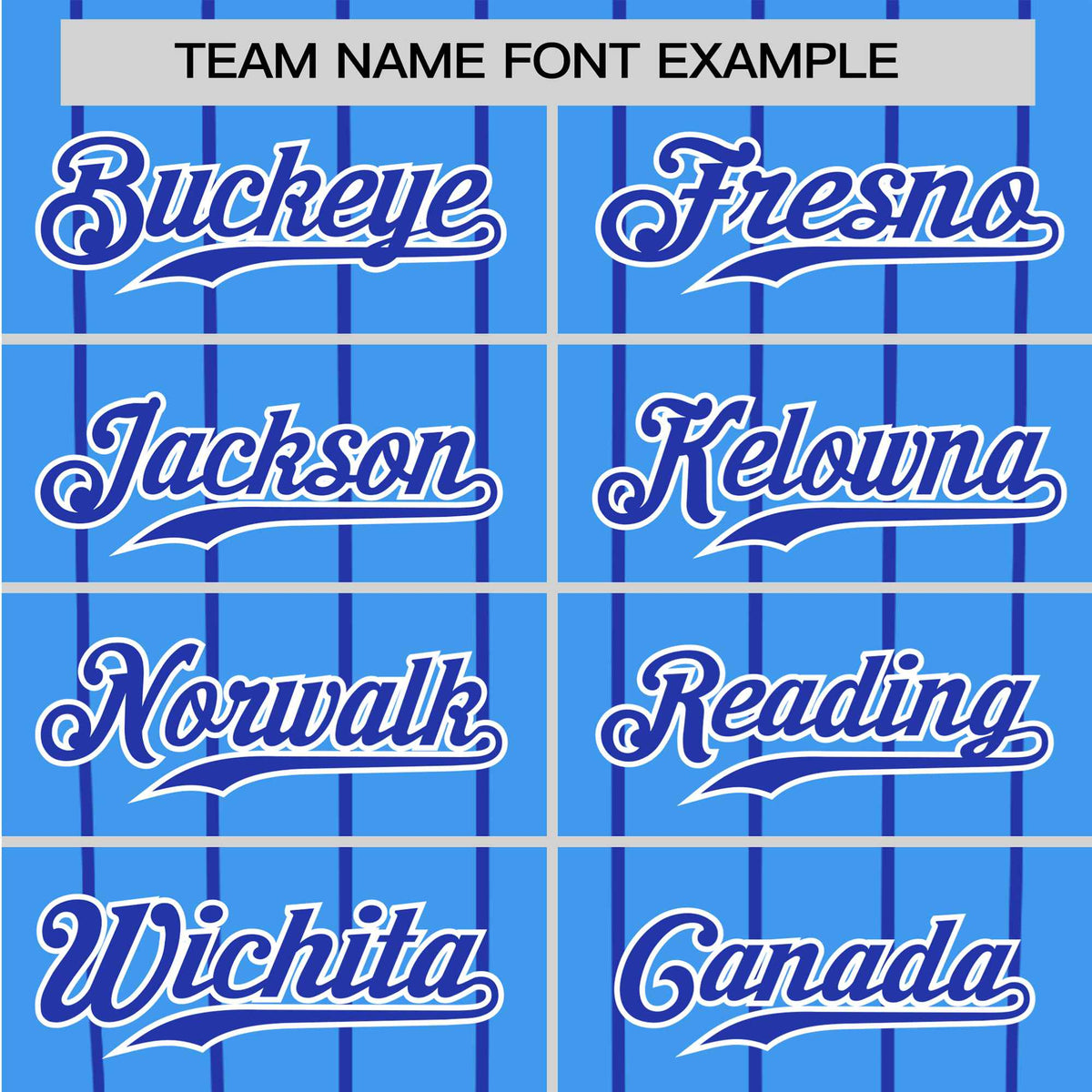 Custom Powder Blue-Royal Blue Pinstripe Authentic Raglan Sleeves Baseball Jersey