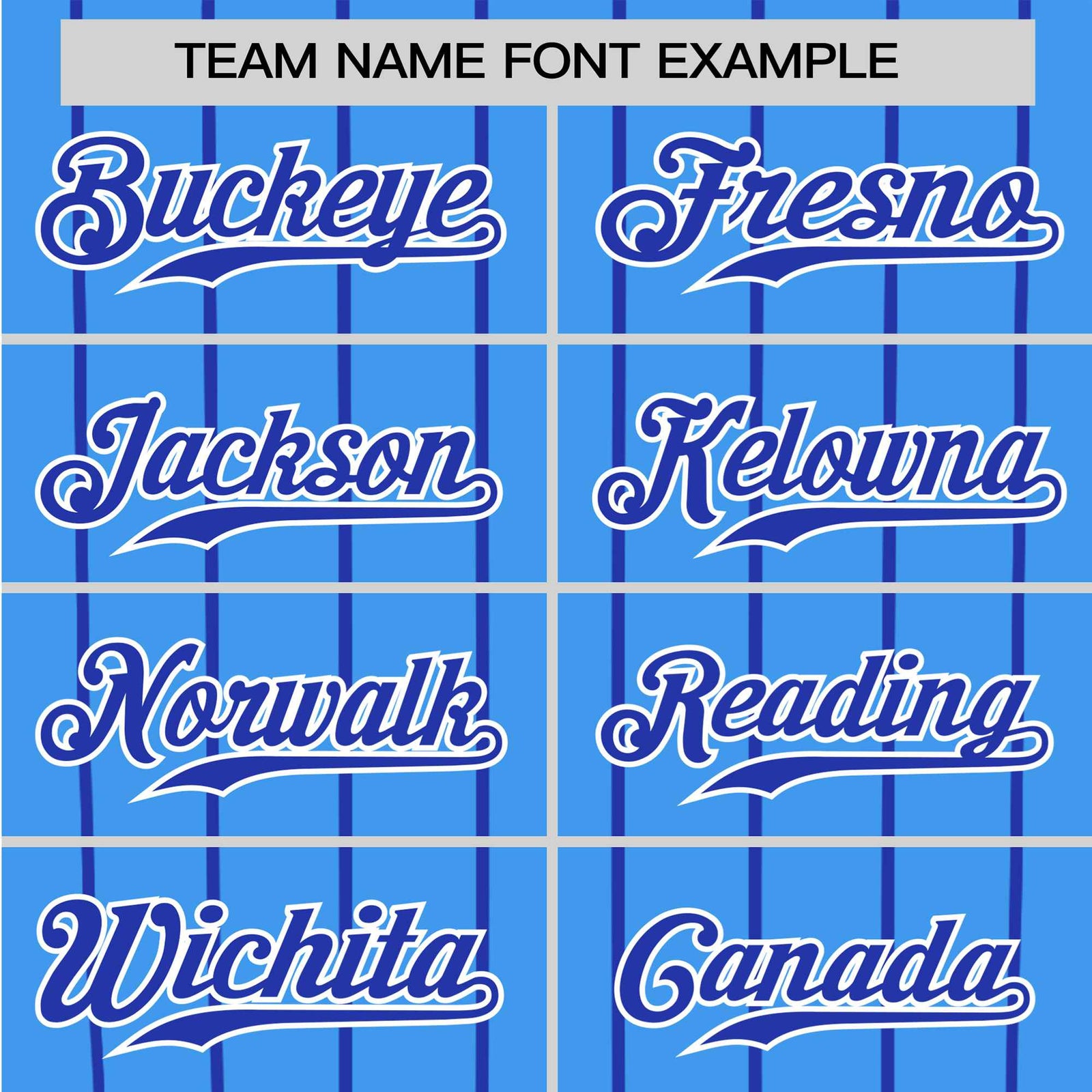 Custom Powder Blue-Royal Blue Pinstripe Authentic Raglan Sleeves Baseball Jersey