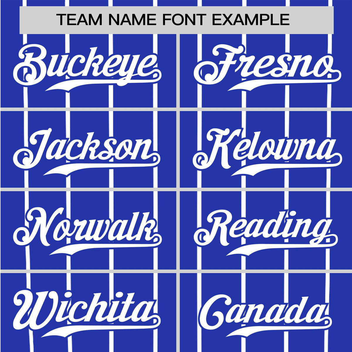 Custom Royal Blue-White Pinstripe Authentic Raglan Sleeves Baseball Jersey