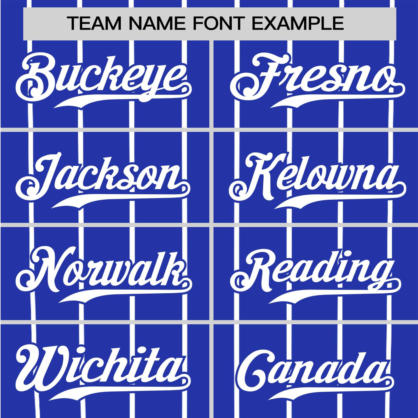 Custom Royal Blue-White Pinstripe Authentic Raglan Sleeves Baseball Jersey