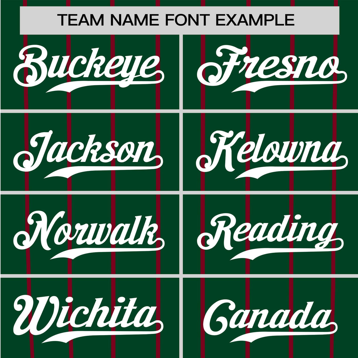 Custom Green Crimson Pinstripe Authentic Raglan Sleeves Baseball Jersey