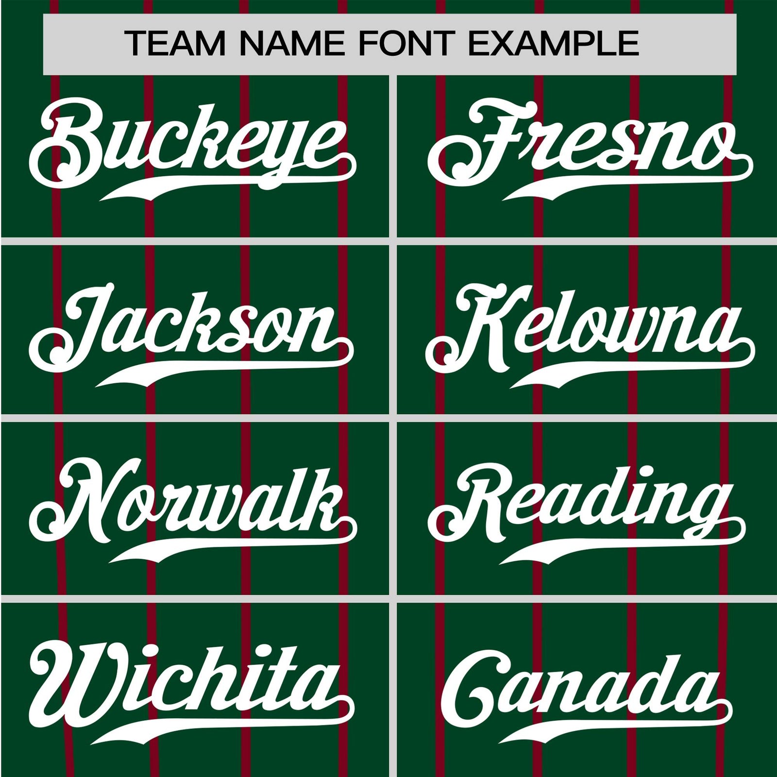 Custom Green Crimson Pinstripe Authentic Raglan Sleeves Baseball Jersey