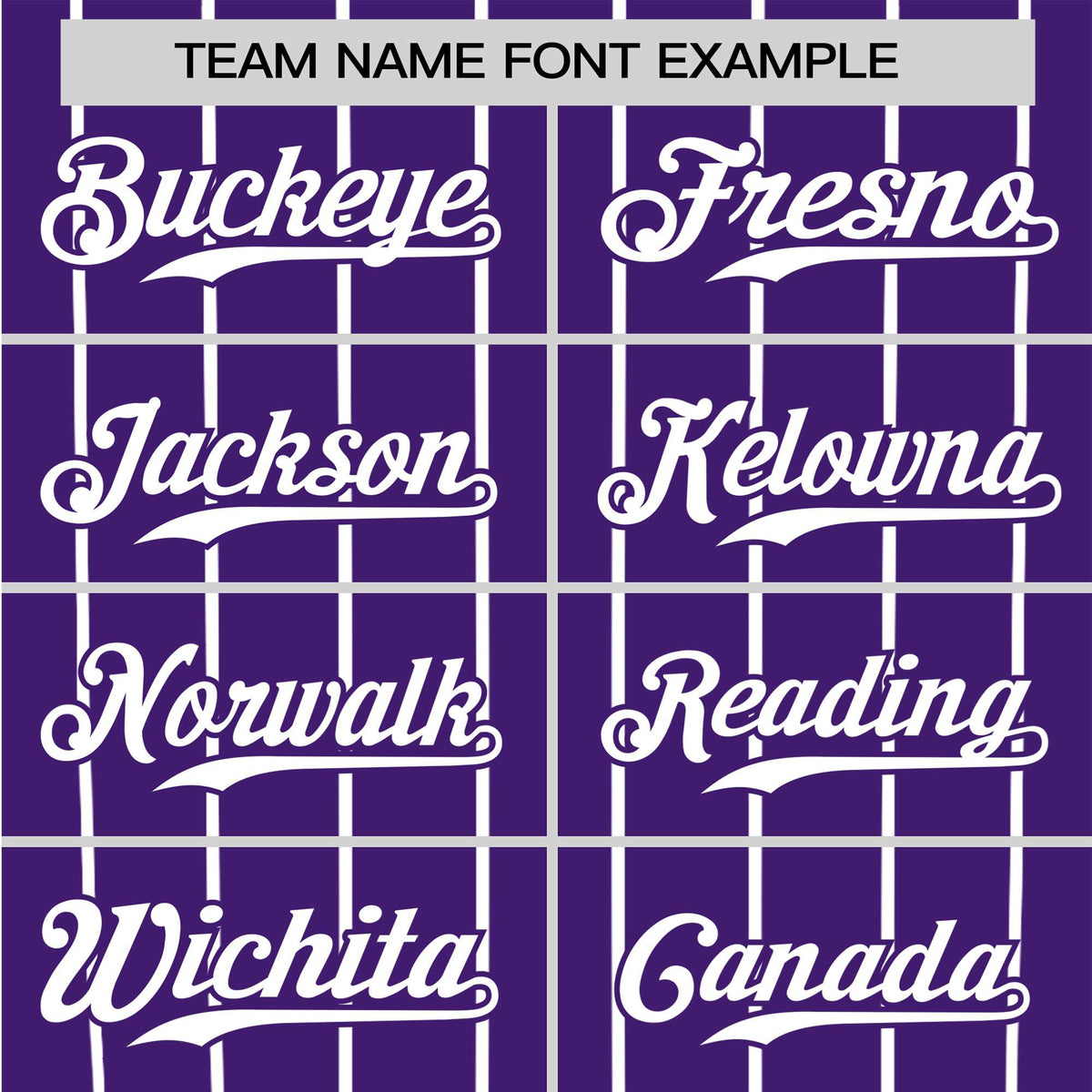 Custom Purple White Pinstripe White Purple Authentic Raglan Sleeves Baseball Jersey