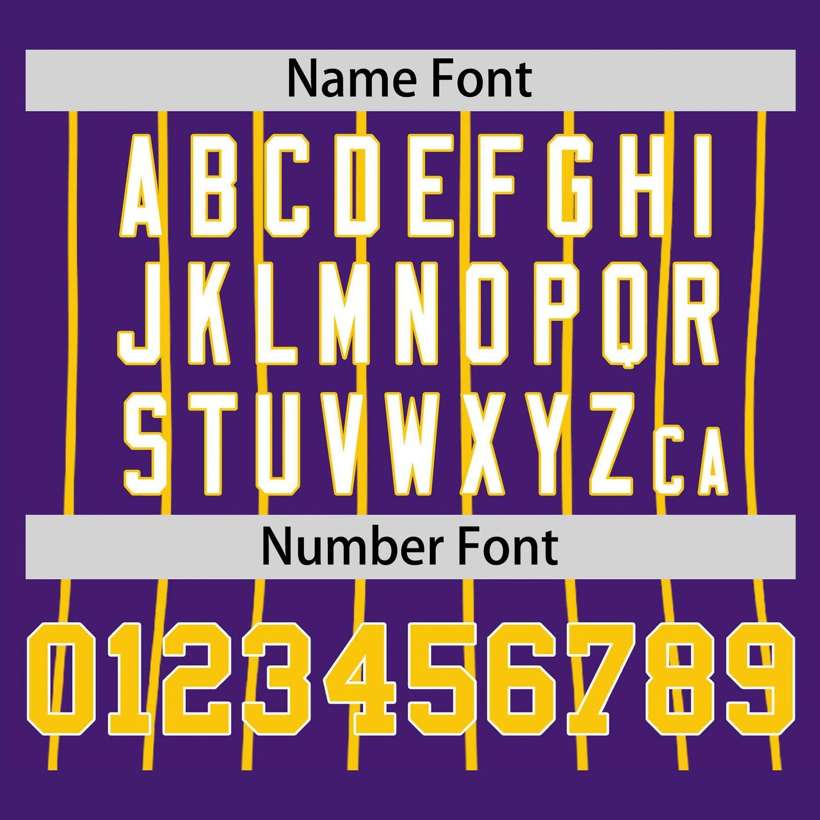 Custom Purple Yellow Pinstripe Yellow-Purple Authentic Raglan Sleeves Baseball Jersey