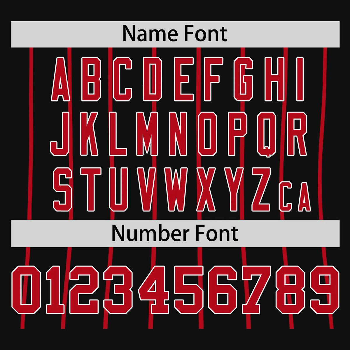 Custom Black Red Pinstripe Red-Black Authentic Raglan Sleeves Baseball Jersey