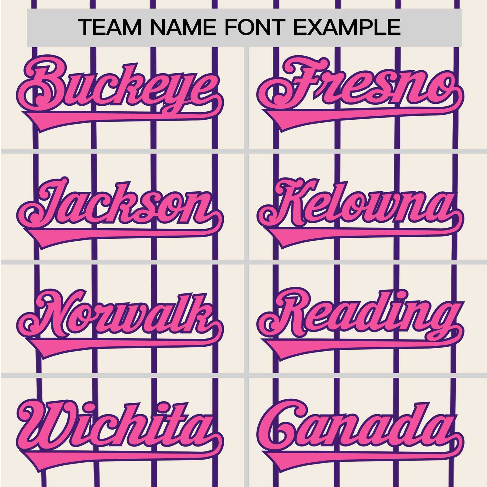 Custom Khaki Purple Pinstripe Authentic Raglan Sleeves Baseball Jersey