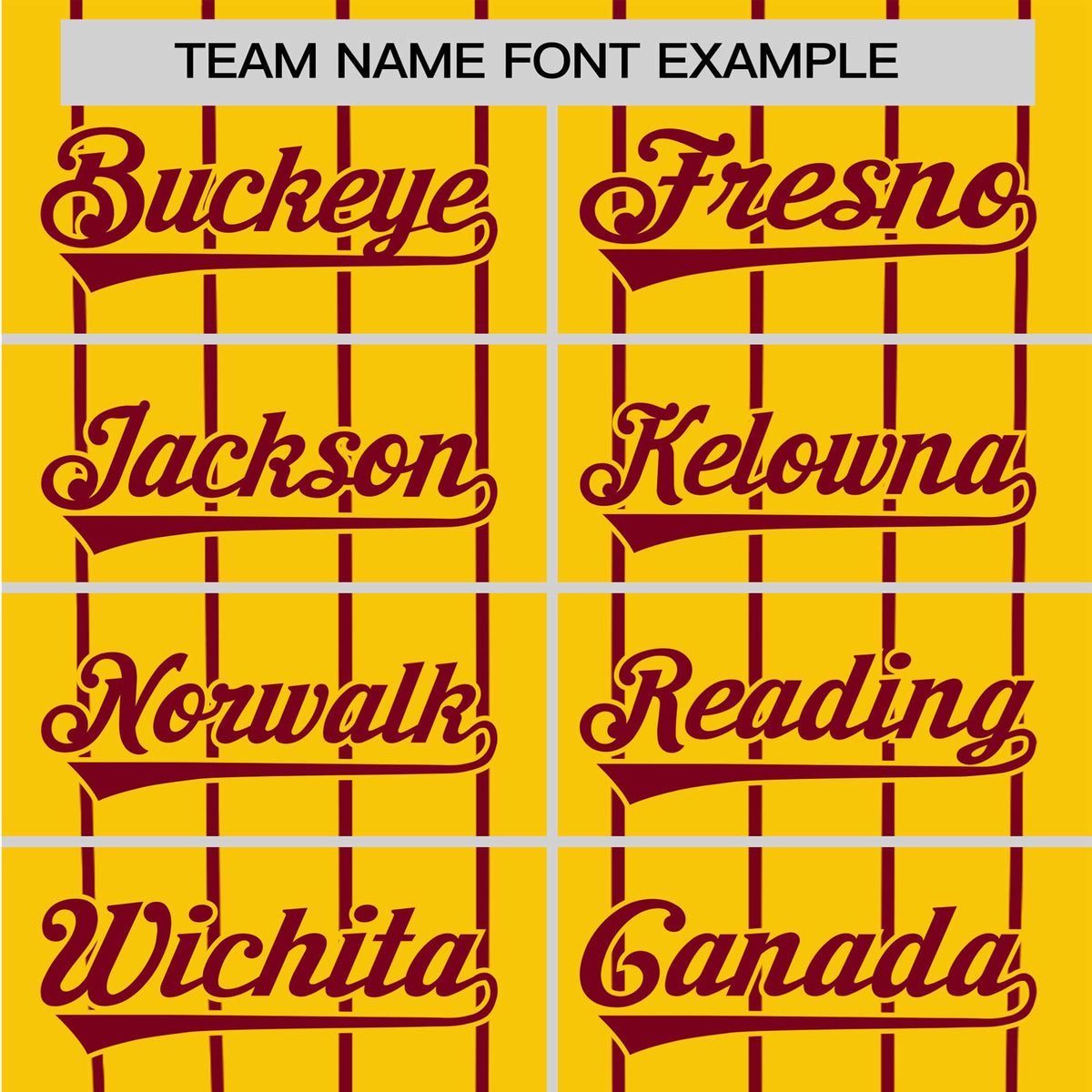 Custom Gold Crimson Pinstripe Gold Crimson Authentic Raglan Sleeves Baseball Jersey