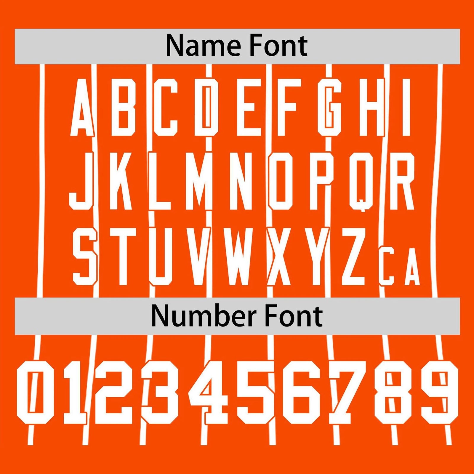 Custom Orange White Pinstripe White-Orange Authentic Raglan Sleeves Baseball Jersey