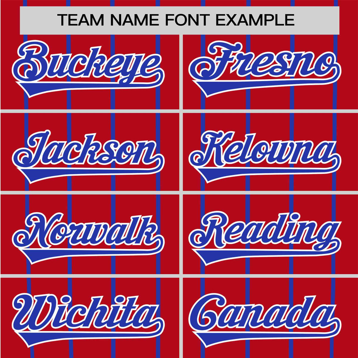 Custom Red-Royal Blue Pinstripe Authentic Raglan Sleeves Baseball Jersey