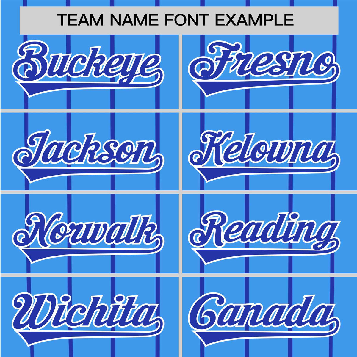 Custom Powder Blue-Royal Blue Pinstripe Authentic Raglan Sleeves Baseball Jersey